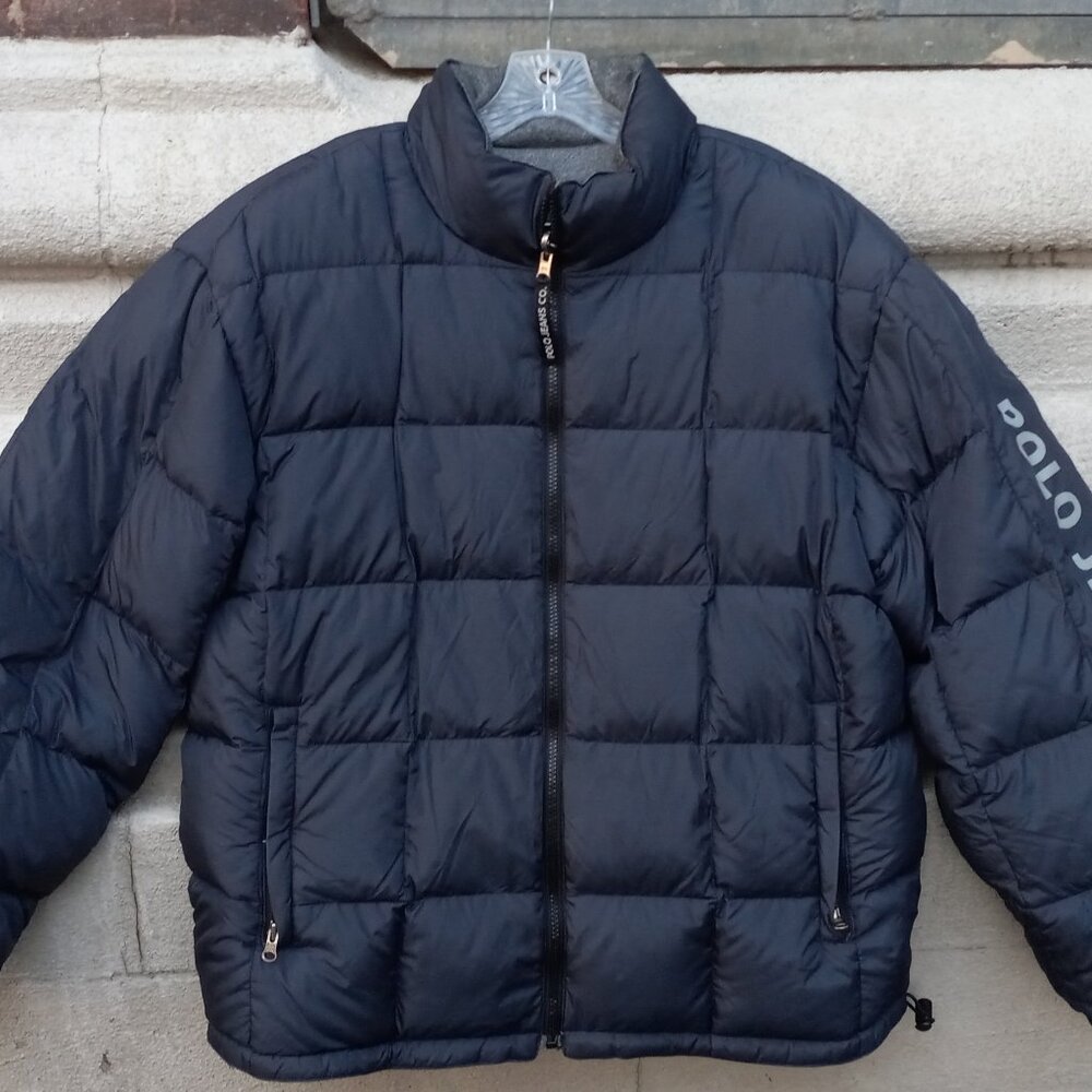 Polo Jeans Co. Reversible (2 in 1) Down Jacket Vintage Ralph Lauren (M)